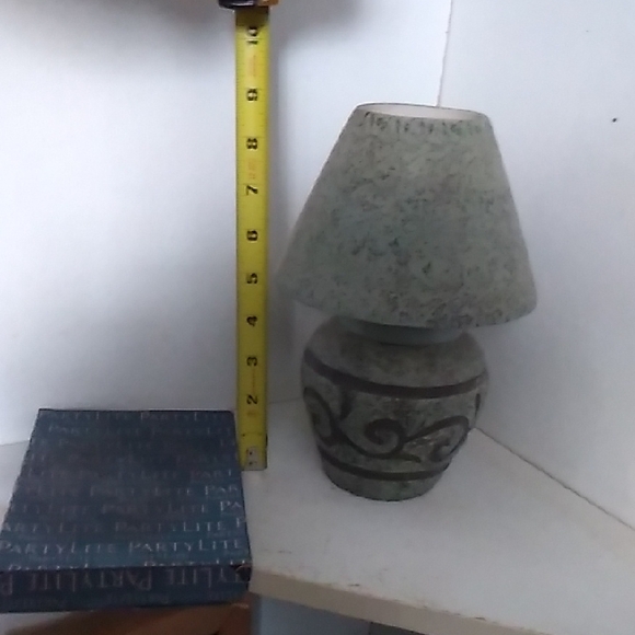 Stone Textured Table Lamp - Picture 3 of 3